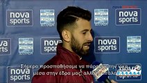 17η ΑΕΛ-Πλατανιάς 0-0 2016-17  Δηλώσεις Βαρέλα-Παίζουμε Ελλάδα (Novasports)