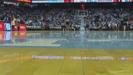 Three straight half court shots
