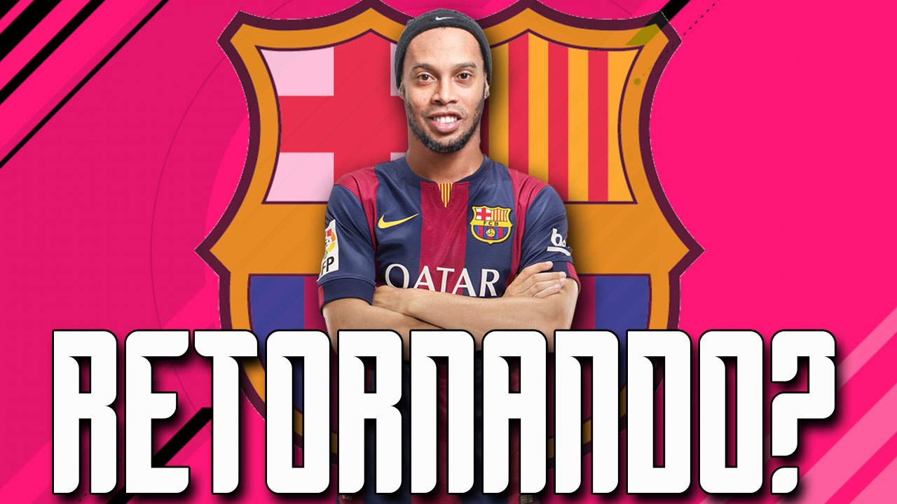 RONALDINHO GAÚCHO RETORNANDO PARA O BARCELONA!? ENTENDAM! - (#01 MINUTO CARTOLA TV