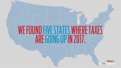 5 States With Rising Taxes