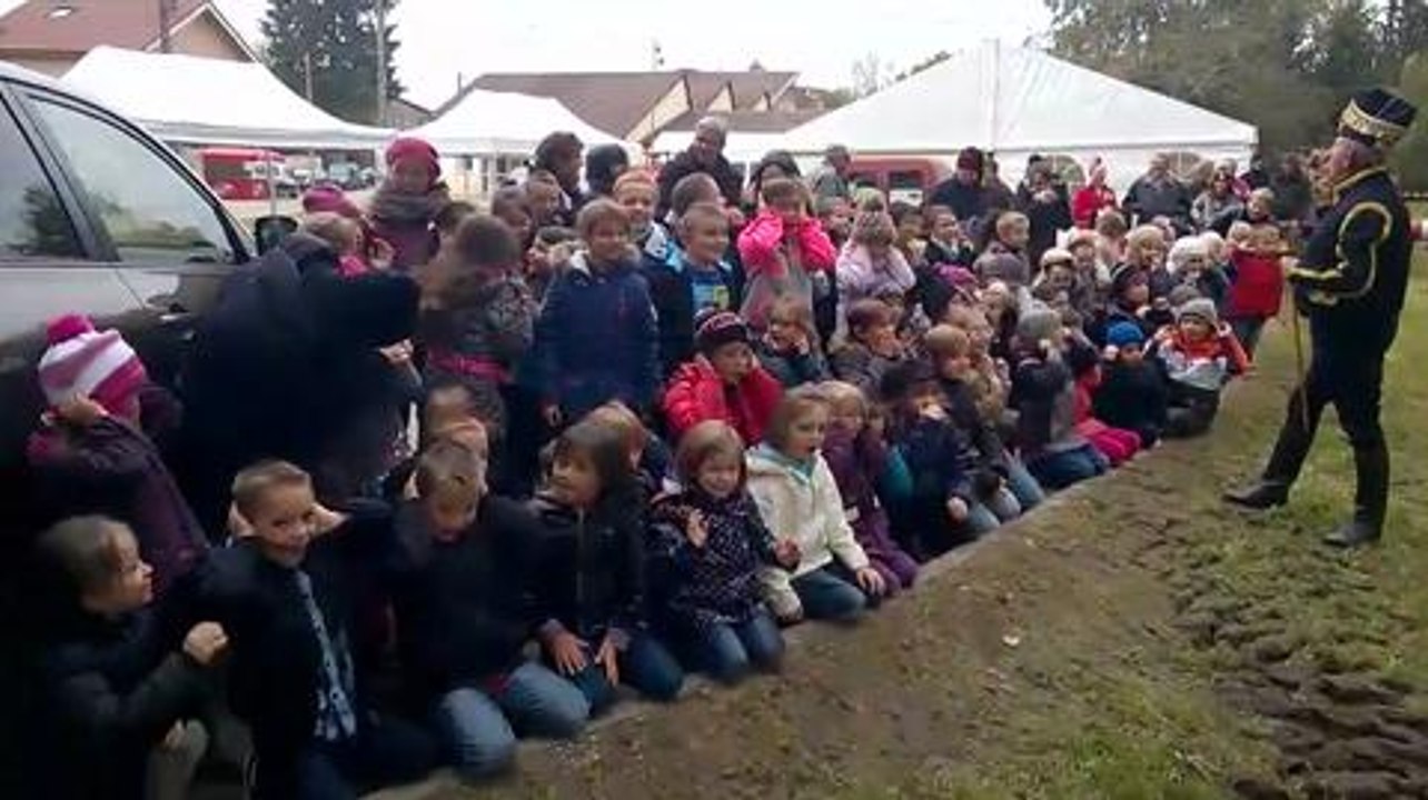 Vosges : les scolaires preparent l'arrivee de Napoleon a...