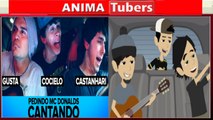 CASTANHARI EM PEDINDO MCDONALDS CANTANDO (FEAT COCIELO E GUSTA) - ANIMATUBERS#17