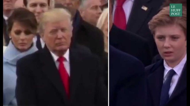 Mais pourquoi Melania Trump a soudainement perdu le sourire pendant l'investiture ?