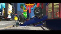 Spiderman Colors w/ Monster Truck! Nursery Rhymes and Monster Epic Party! Children Songs