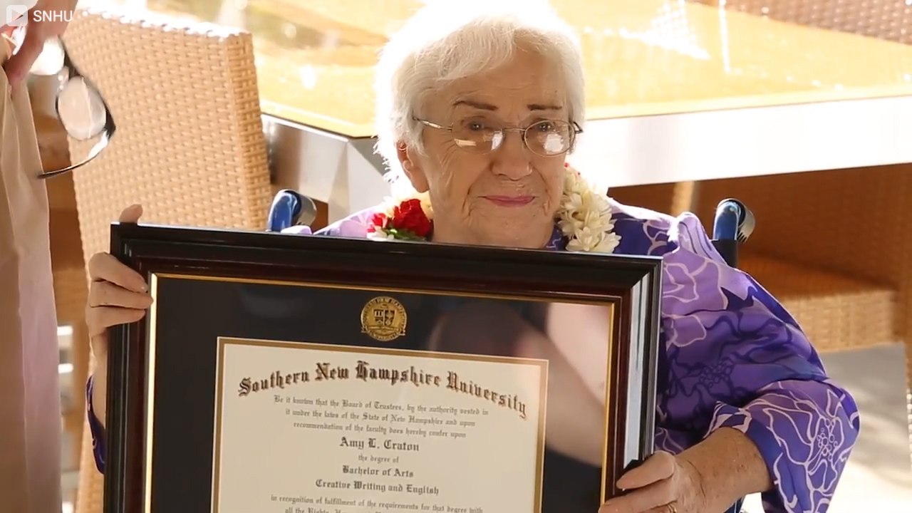 This 94-year-old Grandma Earned a College Degree With A 4.0 GPA