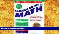PDF [DOWNLOAD] Cracking the SAT II: Math Subject Tests, 1998 ED (Cracking the Sat Math Subject