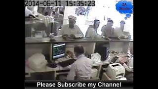 Bank Robbery Some Where in Pakistan CCTV Video