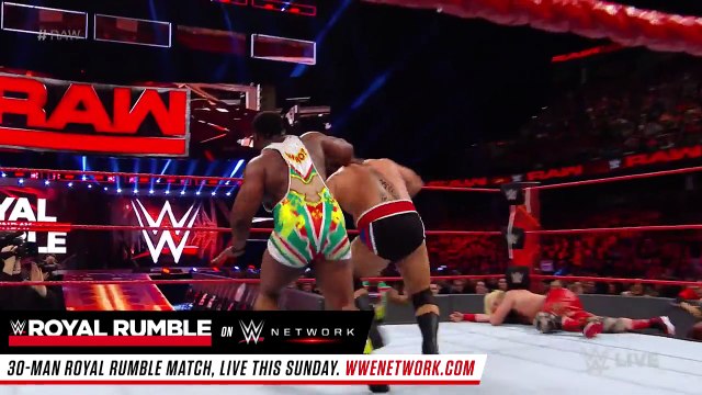 The New Day, Enzo & Cass vs. Braun Strowman, Rusev, Jinder Mahal & Titus O'Neil Raw, Jan. 23, 2017