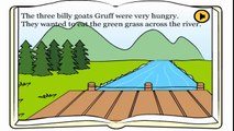 Learning English for Children   English for Kids   Sotries For Kids -The three billy goats gruff