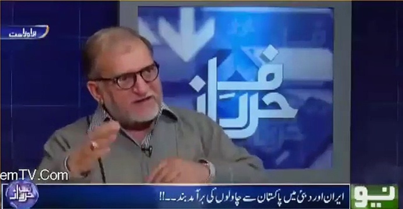 Orya Maqbool Jan's gets emotional while talking about the Pakistani voters and theri elected leaders