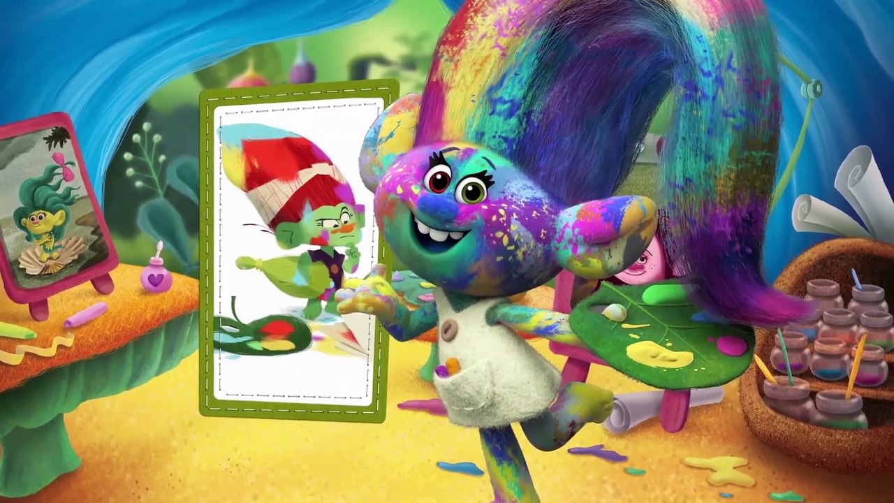 TROLLS - Troll Village - Blu Ray Movie Clip (Animation, Family) [Full HD,1920x1080p]