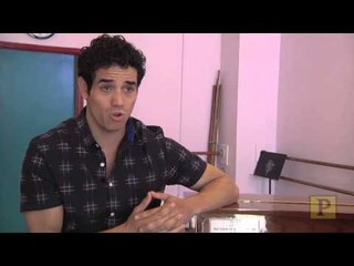 "Obsessed!": Adam Jacobs Revisits Les Miz, Gets Soaked in the Process