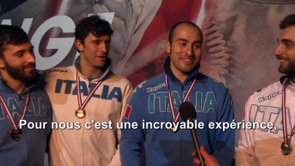 Interview de l'Italie, vainqueur de l'épreuve par équipes du CIP 2017