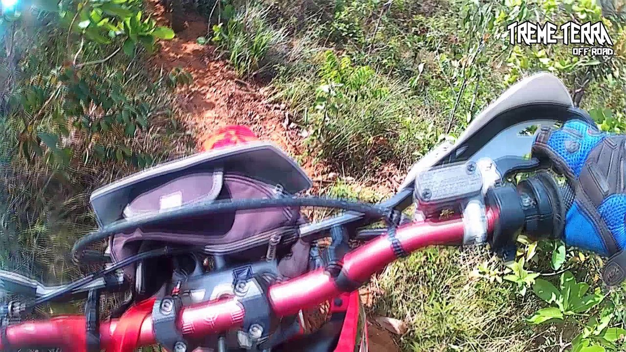 *TRILHA DE MOTO- Quebrando a moto na trilha