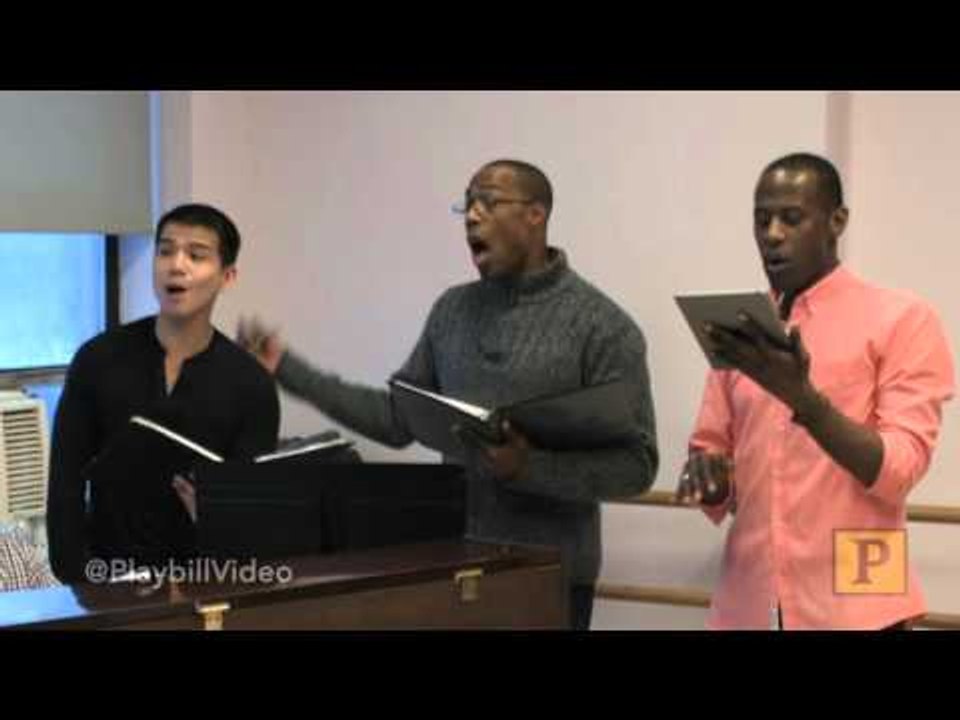 "Hamilton," "Rent," "Allegiance" Cast Members Rehearse For Inspirational Voices Concert
