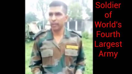 Indian Solider Complaining about His Officer Behavior Hindi Urdu