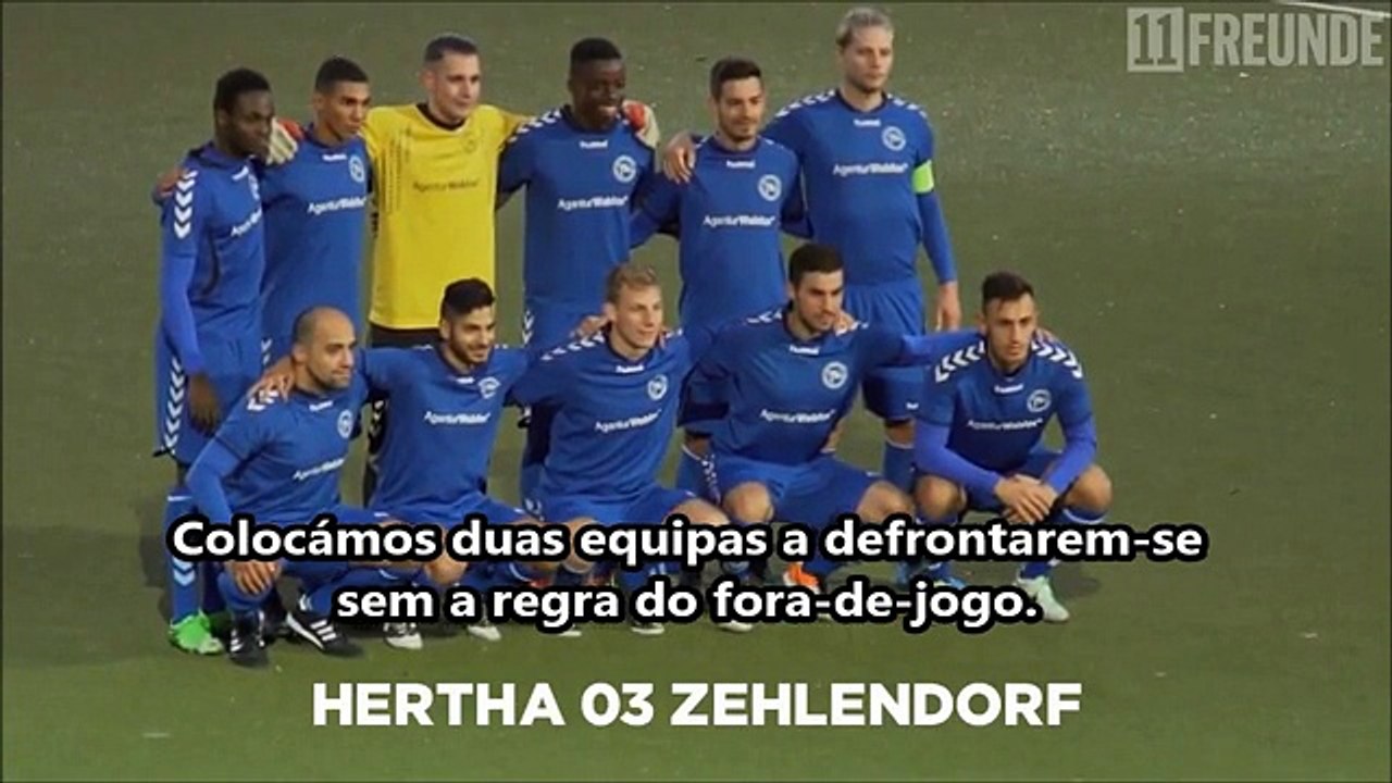Como seria o Futebol sem foras-de-jogo? Os Alemães fizeram o teste e mostram-lhe