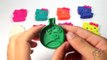 Play and Learn Colours with Play Doh Hello Kitty and Angry Birds Molds Fun Creative for Kids