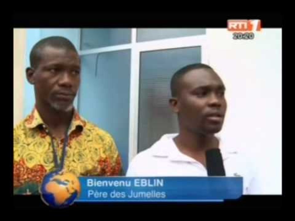 RTI - Naissance de  bébés siamois à la clinique médicale Ste Trinité de la vie à Cocody