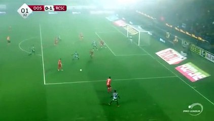 Hamdi Harbaoui  GOAL  HD - Oostende	0-1	Charleroi 24.01.2017 2
