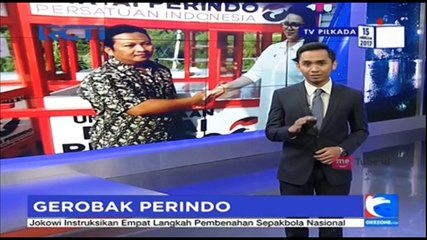 Partai Perindo Berikan Gerobak untuk Pedagang Kecil