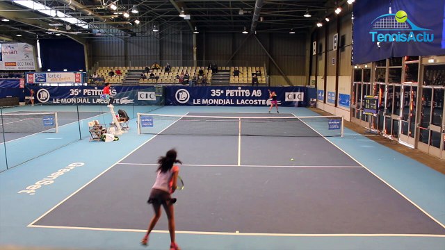 Tournoi des Petits As 2017 - 35e édition - Léo Raquin et Annaelle Leclercq qualifiés au 2e tour