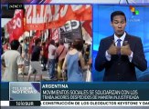 Argentina: marchan en solidaridad con trabajadores despedidos de AGR