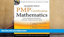 BEST PDF  McGraw-Hill s PMP Certification Mathematics with CD-ROM Vidya Subramanian TRIAL EBOOK