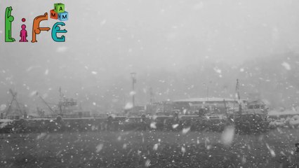 snow istanbul ثلوج اسطنبول 2017