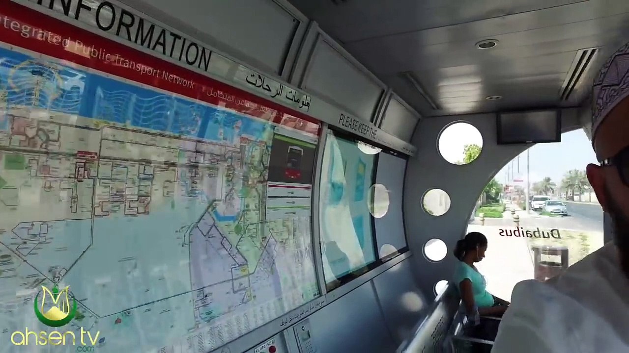 Dubai'deki Otobüs Durakları çok ilginç ve degişik