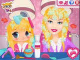 Barbie and Daughter Fashionistas -Cartoon for children -Barbie Dress Up Game for Girls