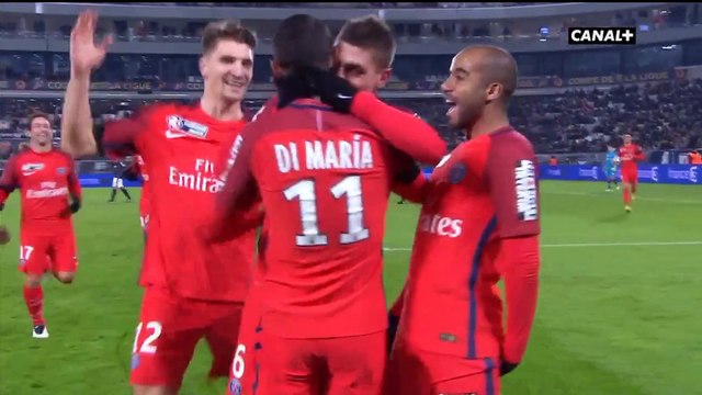 magnifique coup franc de Di Maria face à Bordeaux PSG