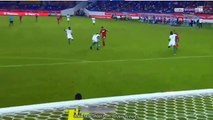 هدف المغرب (1 - 0 ) فى ساحل العاج الجابون 2017