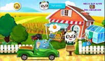 Dr. Panda Veggie Garden | iPad app demo walkthrough for kids | Kids Games