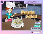 Prepare the potato salad! Games for girls! Educational game about cooking in the kitchen!