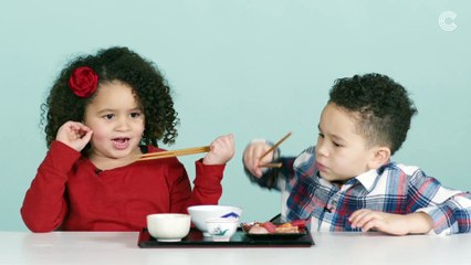 American Kids Try Japanese Food