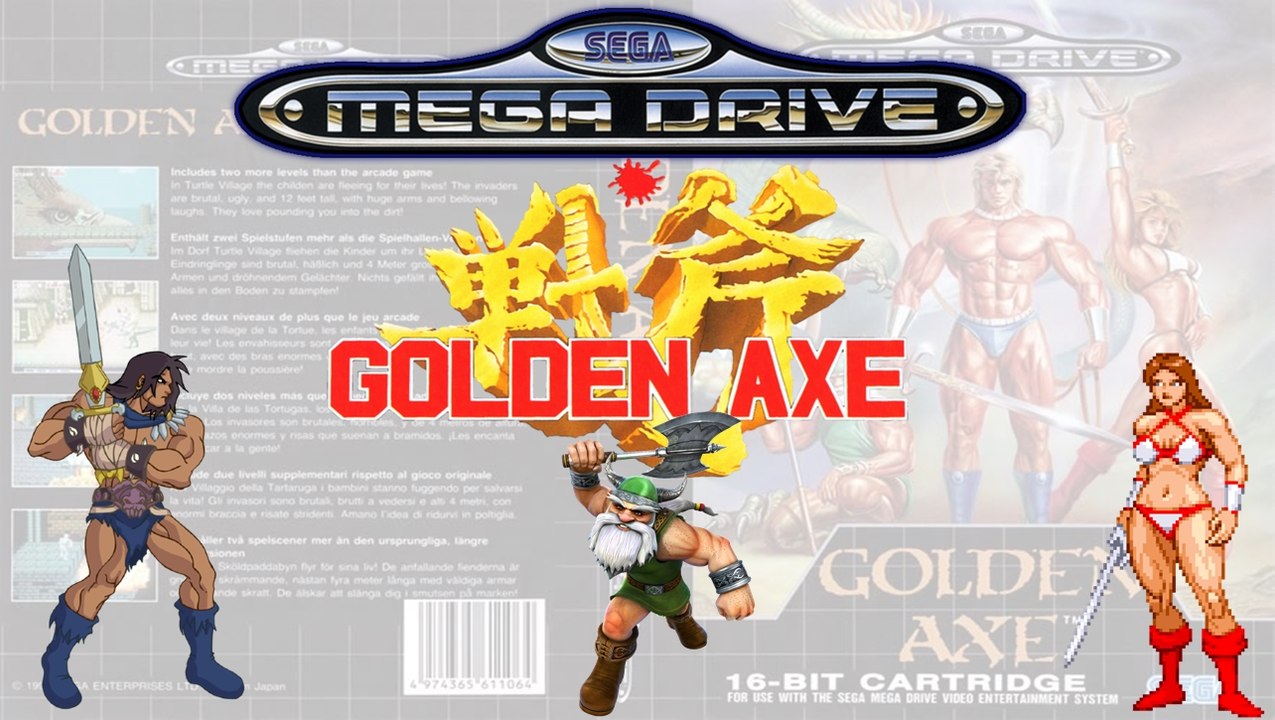 Golden Axe (Mega Drive) - Parte 1:Derrotando o Death Ander