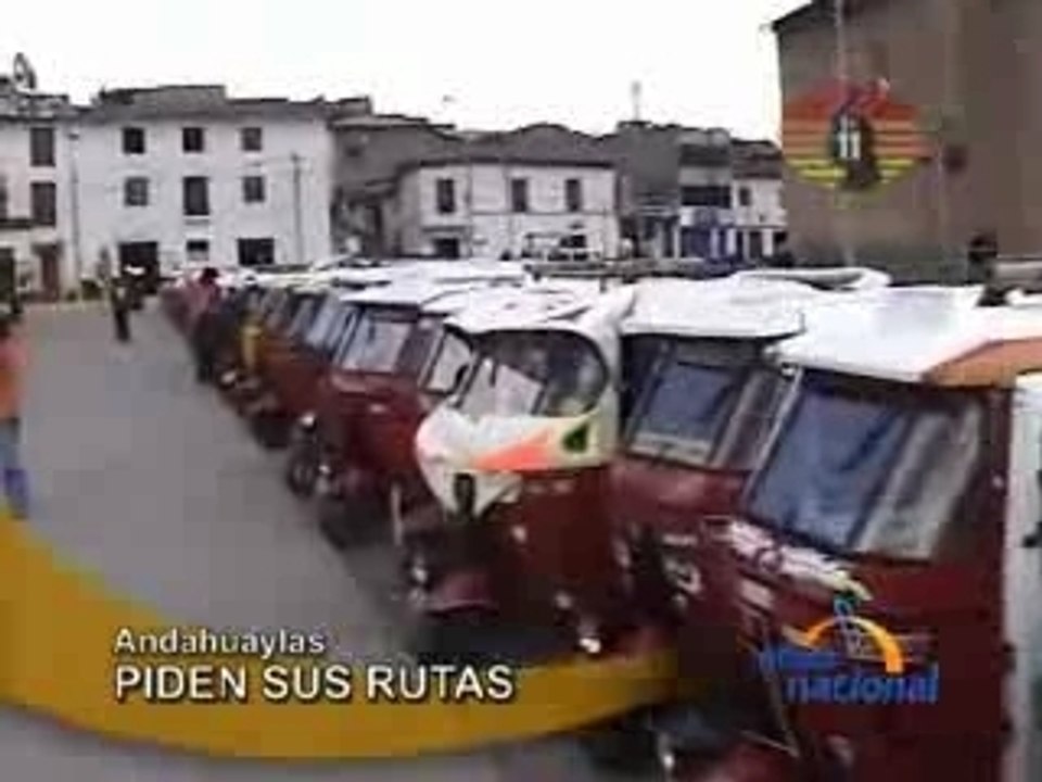 PIDEN SUS RUTAS - ANDAHUAYLAS