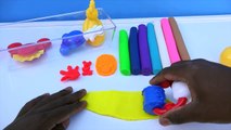 DIY How To Make Colors Kinetic Sand Mickey Mouse Mouskatools Learn Colors Play Doh Modelling Clay