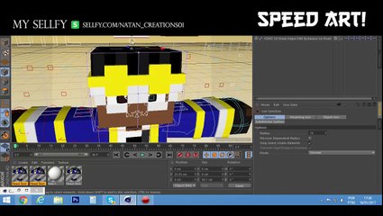 SpeedArt #1 Super Shock-Cinema4d
