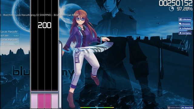 DJ SHARPNEL - Blue Army Osu!mania 4k