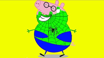 Coloring Pages Peppa Pig Spider Man Family. Peppa Coloring Book #75