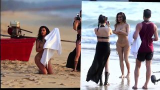 Kim Kardashian Sizzles In Thong Bikini Photo Shoot