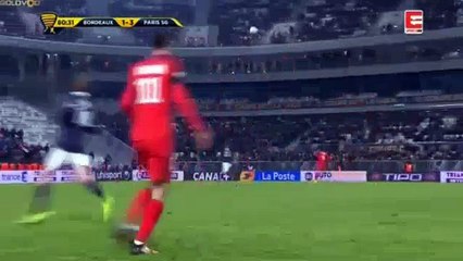 Bordeaux 1-4 Paris Saint-Germain 24-01-2017