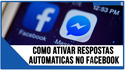 Como Ativar Respostas Automaticas no Facebook