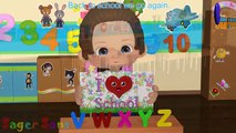 ABC Preschool Song - Back to school ABCs 3D Animation by Sager Sons