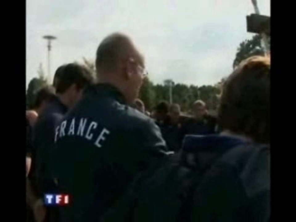 Lettre Guy Môquet XV de France avant match Argentine
