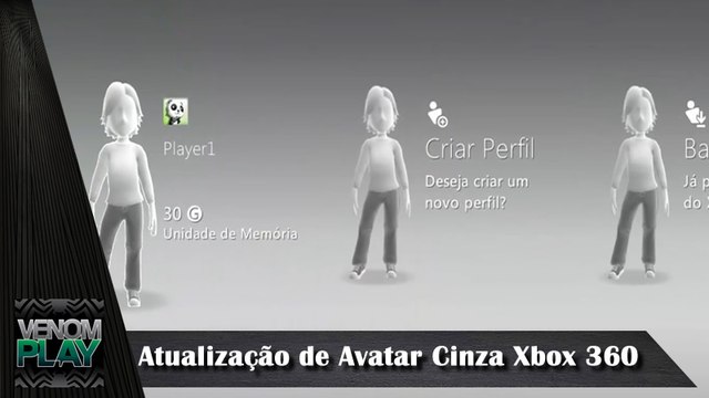 Como Atualizar Avatar Cinza Xbox 360 Todas as Dash