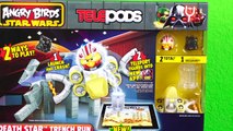 Angry Birds Star Wars Telepods DEATH STAR TRENCH!! - COOL!
