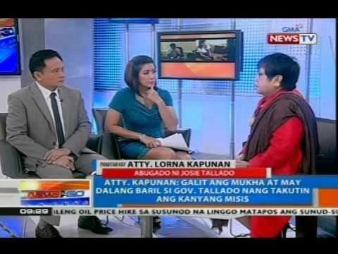 NTG: Panayam kay Atty. Lorna Kapunan, abugado ni Josie Tallado